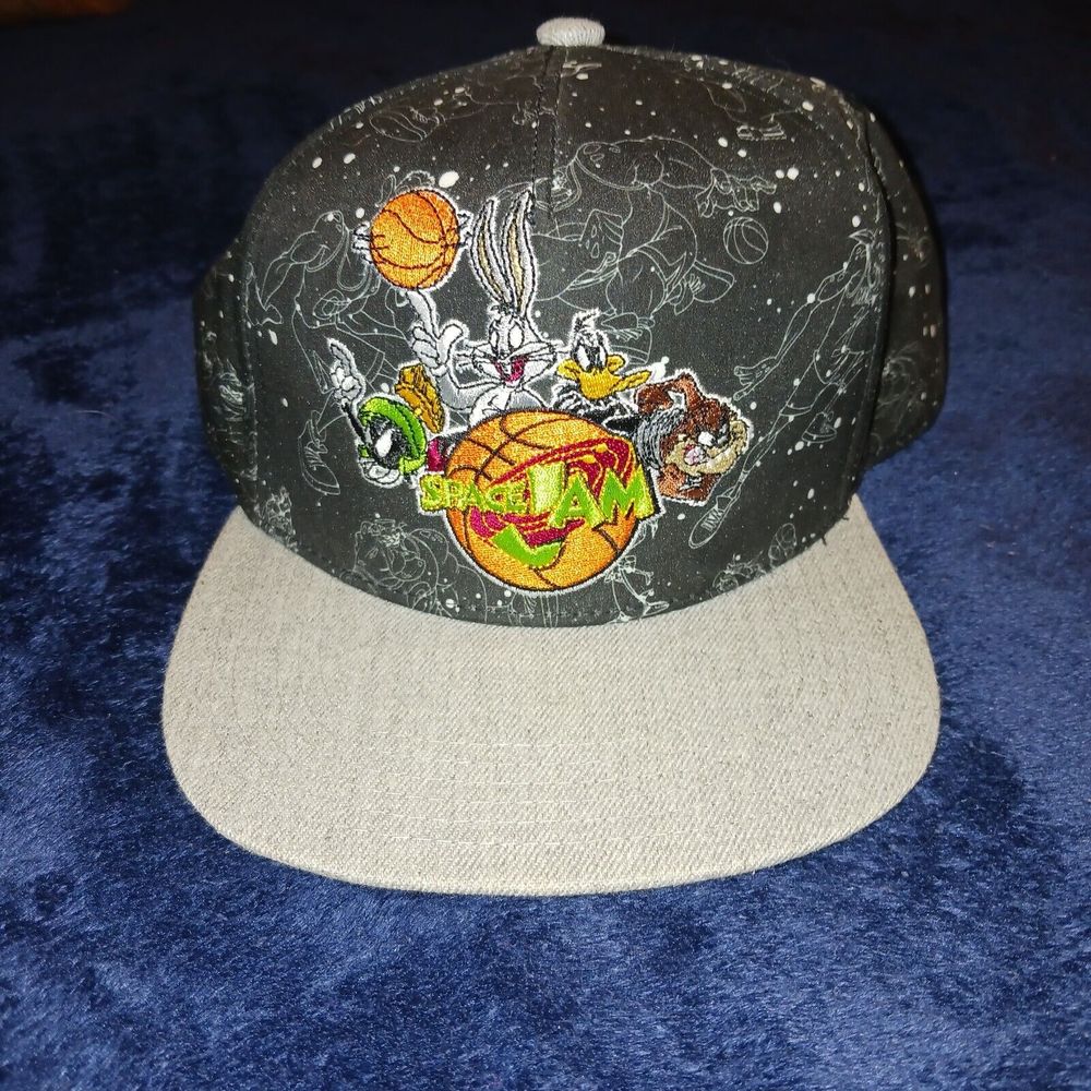Spacejam Hat Looney Tunes All Over Print Galaxy Tune Squad Snap Back